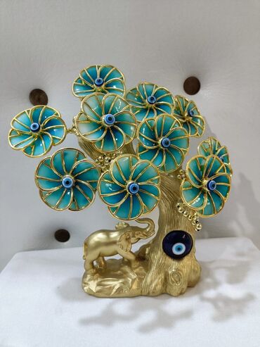 Göz muncuğu: Dékór gullér,suvenír.qutuda verílír Catdírílma metrolara púlsuz — 10