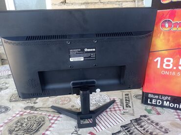 işlənmiş monitor: Omen tərəfindən istehsal olunan 18.5 düymlük LED monitor. Bu monitor