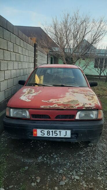 битые автомобили: Nissan Sunny: 1992 г., 2 л, Механика, Дизель, Универсал