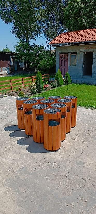 Мусорные урны: На заказ садовые, уличные урны в стиле Loft из качественных материалов — 6