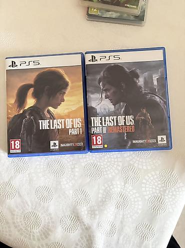 PS5 (Sony PlayStation 5): Last of us part 1 Last of us part 2 Remastrated Zerre ciziqsiz — 1