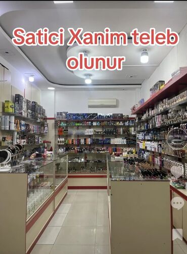 nolaltı satışı: Satış məsləhətçisi tələb olunur, Yalnız qadınlar üçün, 18-29 yaş, 1 ildən az təcrübə, Aylıq ödəniş