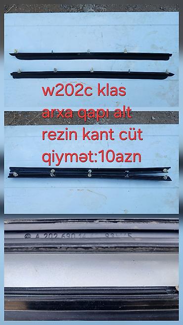 Digər kuzov detalları: Mercedes-Benz W202 C-Class üçün ehtiyat hissələri - Arxa bufer (W202 — 21