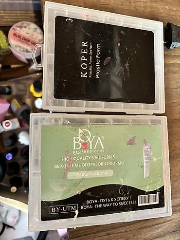 Manikür üçün üst formalar dəsti - Brendlər: KOPER (Plastic Form
