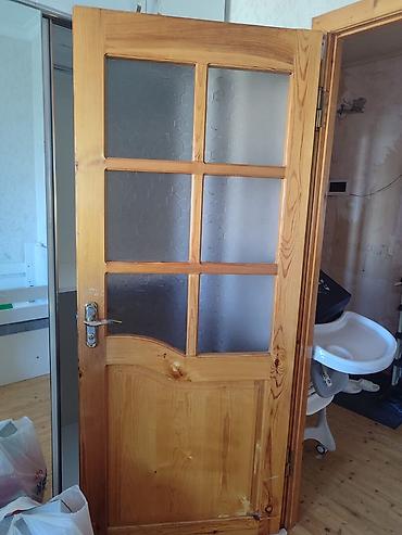 jalus qapi: Məhsul: Şüşəli taxta otaq qapıları və balkon pəncərə bloku - — 3
