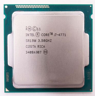 Настольные ПК и рабочие станции: Процессор, Б/у, Intel Core i7, 4 ядер, Для ПК