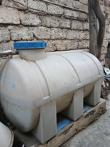 Bağ evi və bağ üçün hər şey: Plastik su çəni - Material: Qalın divarlı polietilen (UV-dayanıqlı) - — 3