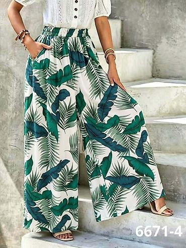 Pantalone: Pantalone za punije dame – model 226-2 - Kroj: široke nogavice — 19