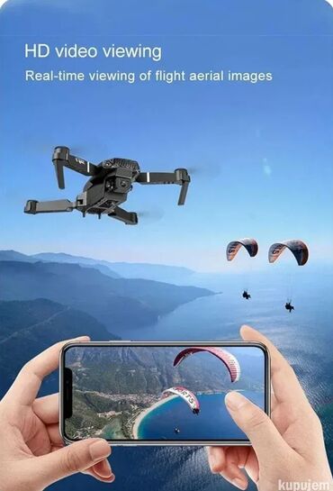 Igračke: Dron 998 PRO sa torbicom 4K kamera GARANCIJA Dron 998 Dron-Dron sa — 4