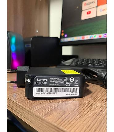 макс: Блок питания Lenovo 65W - Оригинальный адаптер питания для ноутбуков — 1