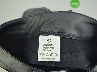 buty c: Spodnie materiałowe damskie, rozmiar S — 4