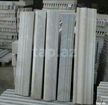 Beton dirəklər: Fasad və hasar üçün müxtəlif növ daşlar təklif olunur. Bu daşlar -da lalafo.az — 5 Beton dirəklər: Fasad və hasar üçün müxtəlif növ daşlar təklif olunur. Bu daşlar — 5