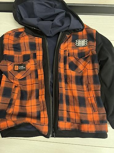 pull and: Вещи от 3-18 лет цена от 100-1000 сом Джинсовая куртка, серый wash - — 6