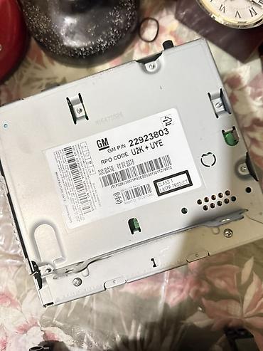 Avtoelektronika: Chevrolet Cruze üçün orijinal multimedia/radio başlıq komplekti - — 2