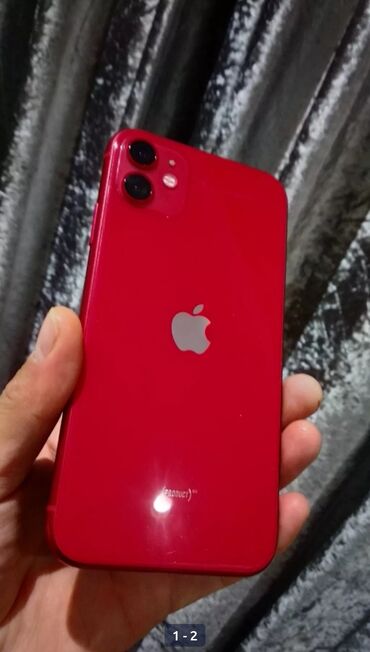 айфон 11 в бишкеке: IPhone 11, Б/у, 128 ГБ, Красный, Зарядное устройство, 80 %