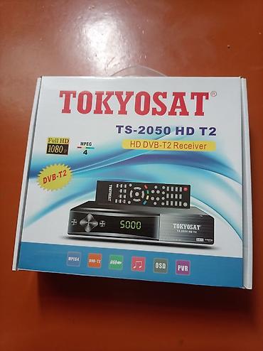 boks tv: TOKYOSAT TS-2050 HD T2 – HD DVB-T2 rəqəmsal TV qəbuledicisi — 1