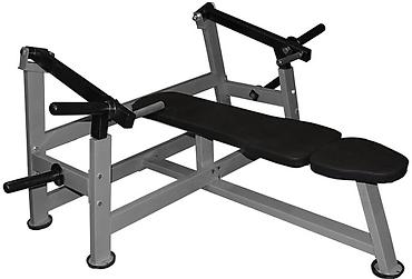 strength: Жимовая скамья с рычажным приводом (hammer strength стиль) для — 1