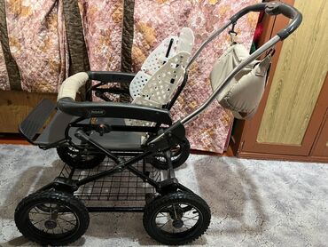 Коляски: Коляска, цвет - Коричневый, Б/у — 9