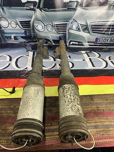 c 220: Передний амортизатор, Задний амортизатор, Задний пневмобаллон Mercedes-Benz 2001 г., Б/у, Оригинал, Германия — 5