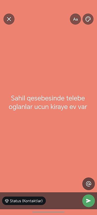 sumqayıt ev alqı satqısı 2018: Sahil qəsəbəsində tələbə oğlanlar üçün kirayə ev. - Yer: Sahil — 1