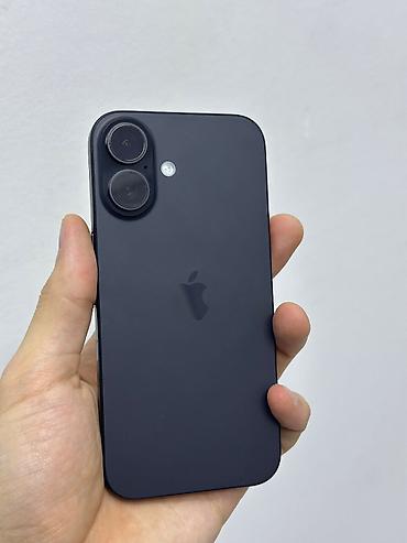 Apple iPhone: IPhone 16, Б/у, 128 ГБ, Black Titanium, Защитное стекло, Чехол, Кабель, 100 % — 2