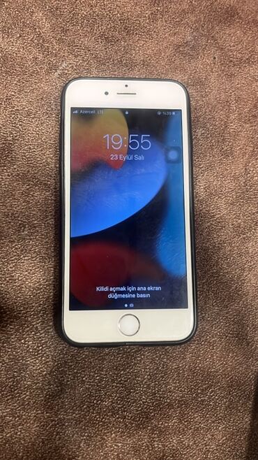 ayfon 7 s: IPhone 6s, Gümüşü, Barmaq izi