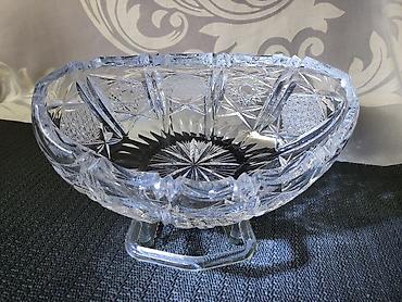 tiffany glasses: Bombonijera kristal kraljevski rad bohemija iz 70ih godina. Ceska — 6