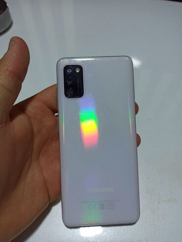 флешка для фотоаппарата: Samsung Galaxy A41, 64 GB, rəng - Ağ, Zəmanət, Düyməli, Sensor