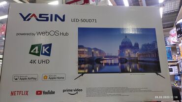 Телевизоры: Телевизор Yasin 50 UD71 webos magic пульт smart Android Yasin — 25