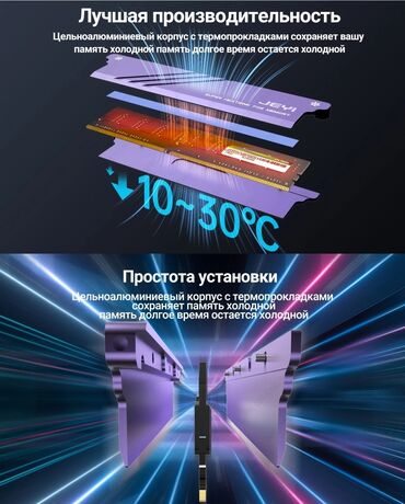 Другие комплектующие: Радиатор охлаждения оперативной памяти JEYI, Подходит на ddr2, ddr3 — 13