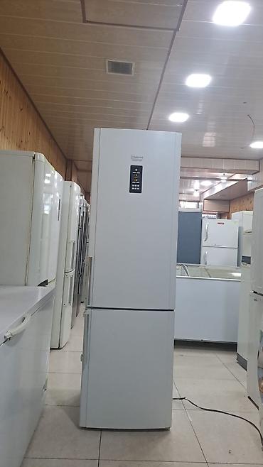 Hotpoint-Ariston alt donduruculu iki qapılı soyuducu - Rəng: ağ - Ön