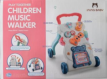 Бала бастыргычтар: Детские музыкальные ходунки INING BABY “Play Together” - Развивающий — 1