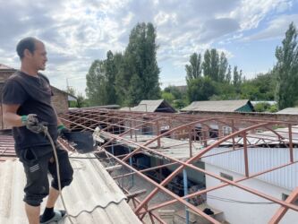 Другие услуги: НАВЕСЫ • СВАРОЧНЫЕ РАБОТЫ Изготовление и монтаж навесов, ворот — 12