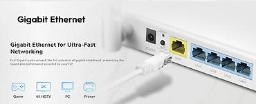 Modemlər və şəbəkə avadanlıqları: AC1200 Gigabit Mesh Wi‑Fi Router – WR1300 3.0 Xüsusiyyətlər: - — 3