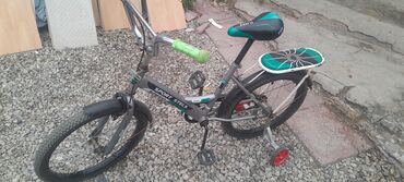 velosiped arxa oturacaq: Dörd təkərli Uşaq velosipedi Stels, 20"