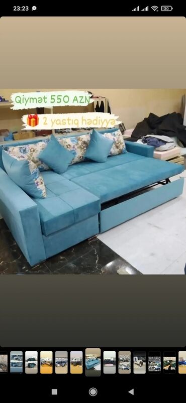 Divanlar: Künc divan, Yeni, Açılan, Bazalı, Parça, Şəhərdaxili pulsuz çatdırılma — 3