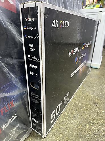 Телевизоры: 🔥❄️☃️НОВОГОДНЯЯ АКЦИЯ !❄️☃️🔥 телик телевизор YASIN QLED 50Q90 130 см — 28