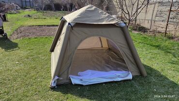 продаю палатку бишкек: Продается или сдаётся в аренду!!! Надувная палатка 2-3 местная, с