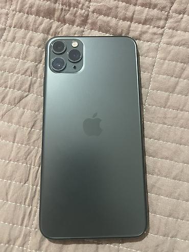 iphone 112: IPhone 11 Pro Max, Б/у, 256 ГБ, Matte Midnight Green, Защитное стекло, Чехол, 73 % — 1
