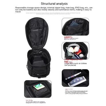 Ostali motocikli i skuteri: Alpinestars Torba za zadnje sedište Ranac za vozače velikog kapaciteta — 5