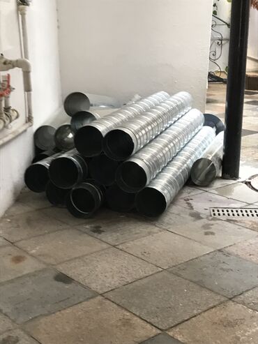 Beton və beton məmulatları: Paslanmaz polad, Boru, Yeni, Məişət, Qaz üçün, Ünvandan götürmə