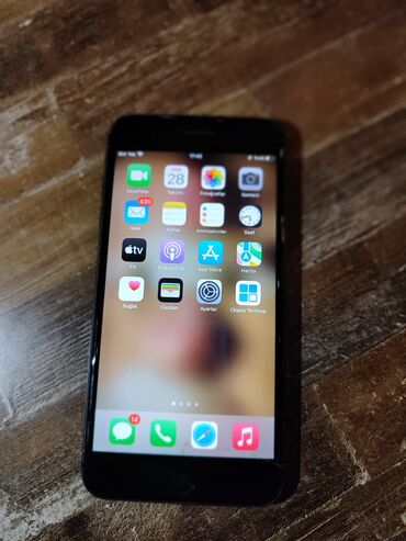 5 barmaq: IPhone 8 Plus, 64 GB, Space Gray, Barmaq izi