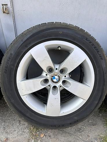 r16 bmw: 225/55 R16 с резиной (резина в отличном состоянии) Комплект из 4 колес — 2