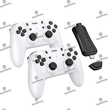 mini pc: Игровой стик Hoco GA31 Game Stick с комплектом беспроводных геймпадов — 4