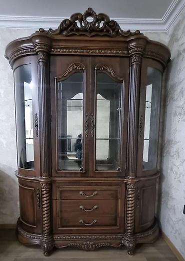 hamam skafi: Qorka Real alıcıya endirim olacaq - Material: massiv ağac, tünd qoz — 1
