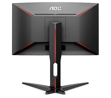 Monitorlar: AOC C24G1 24" Gaming Monitor curved. Ekran qirigdi, teze alinib 2 ay — 2