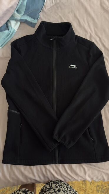 национальные головные уборы: Мужская толстовка, M (EU 38), Li-Ning, Б/у, цвет - Черный, Самовывоз, Платная доставка