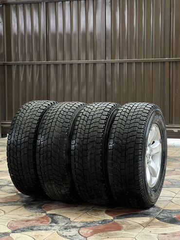 покупаем шины бу на переработку цена: Дөңгөлөктөр монтажда 265 / 65 / R 17, Кыш, Колдонулган, Комплект, Жол тандабастар (АТ/МТ), Куйма, тешиктери - 6