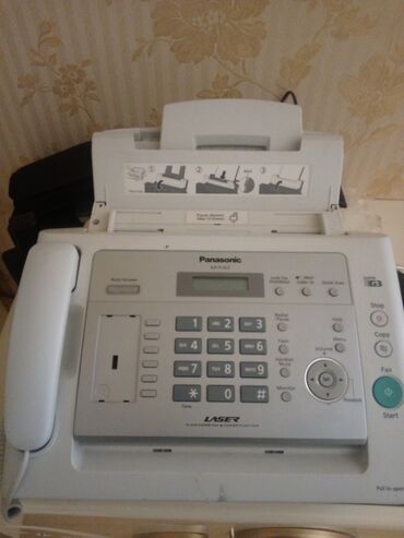 foto printer: TƏCİLİ. Panasonic Fax aparatı satılır. Az istifadə olunub. Ofis