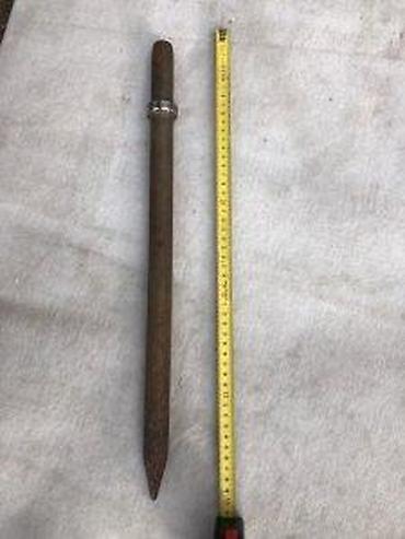 Ostali pribor i dodaci za alate: Čelično dleto/šiljak za pneumatski ili elektro čekić - Tip: šiljato — 10